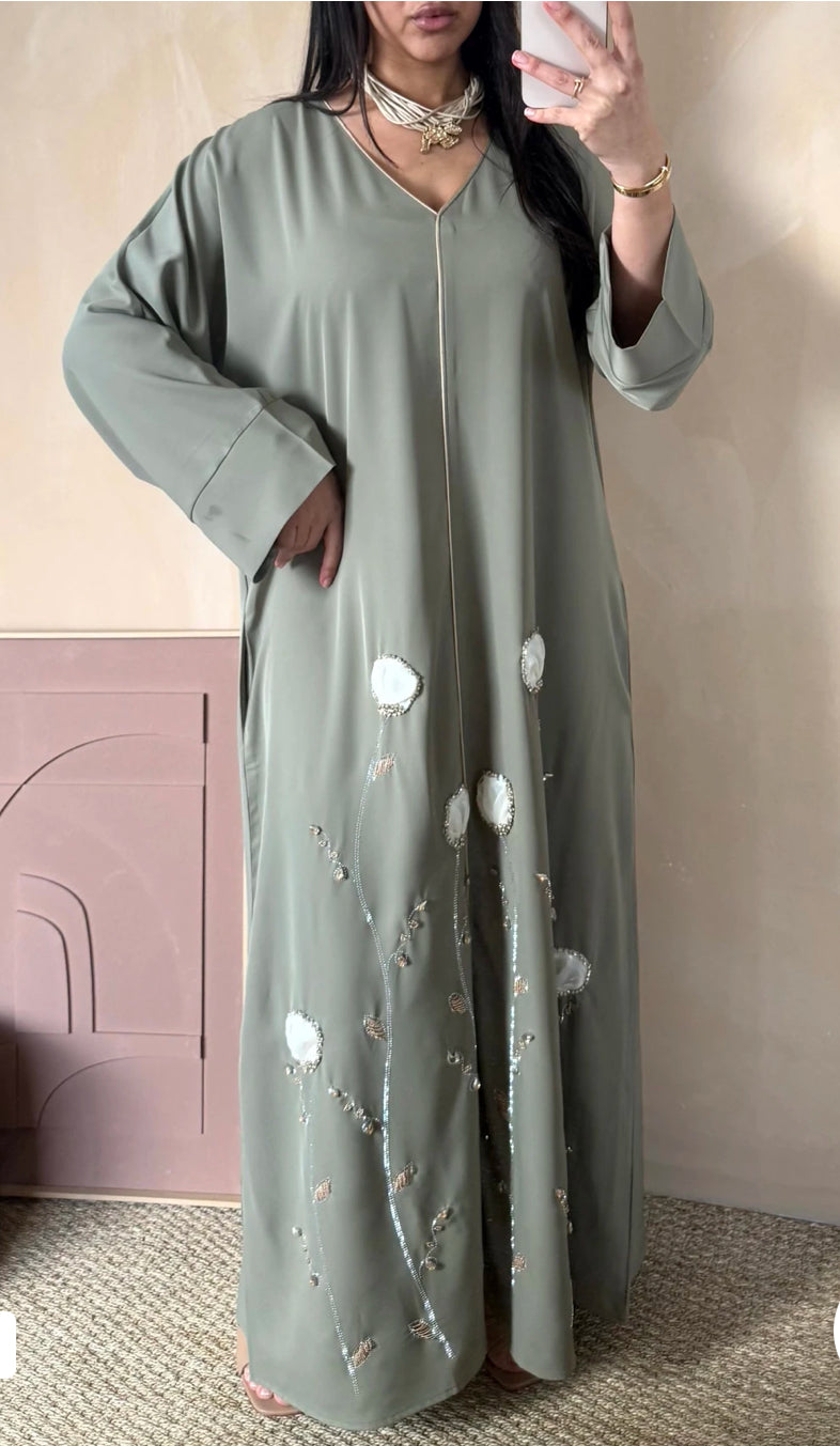 Vestido Abaya Warda🌸