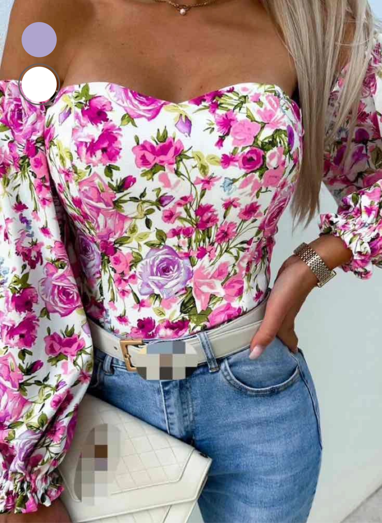 Top estampado flores Primavera 🌸