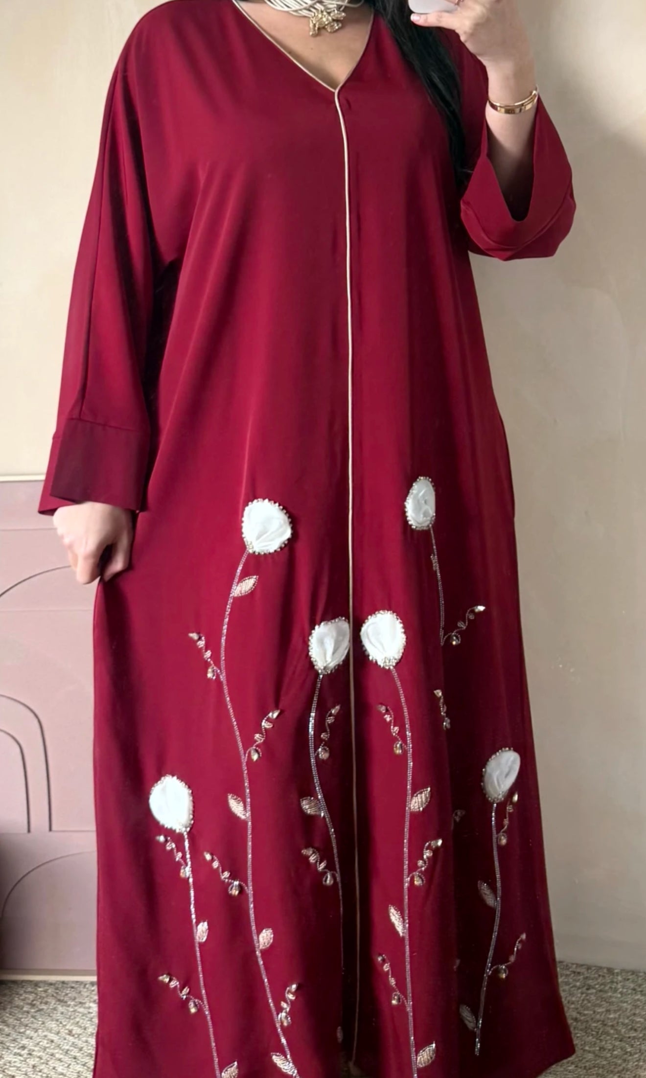 Vestido Abaya Warda🌸