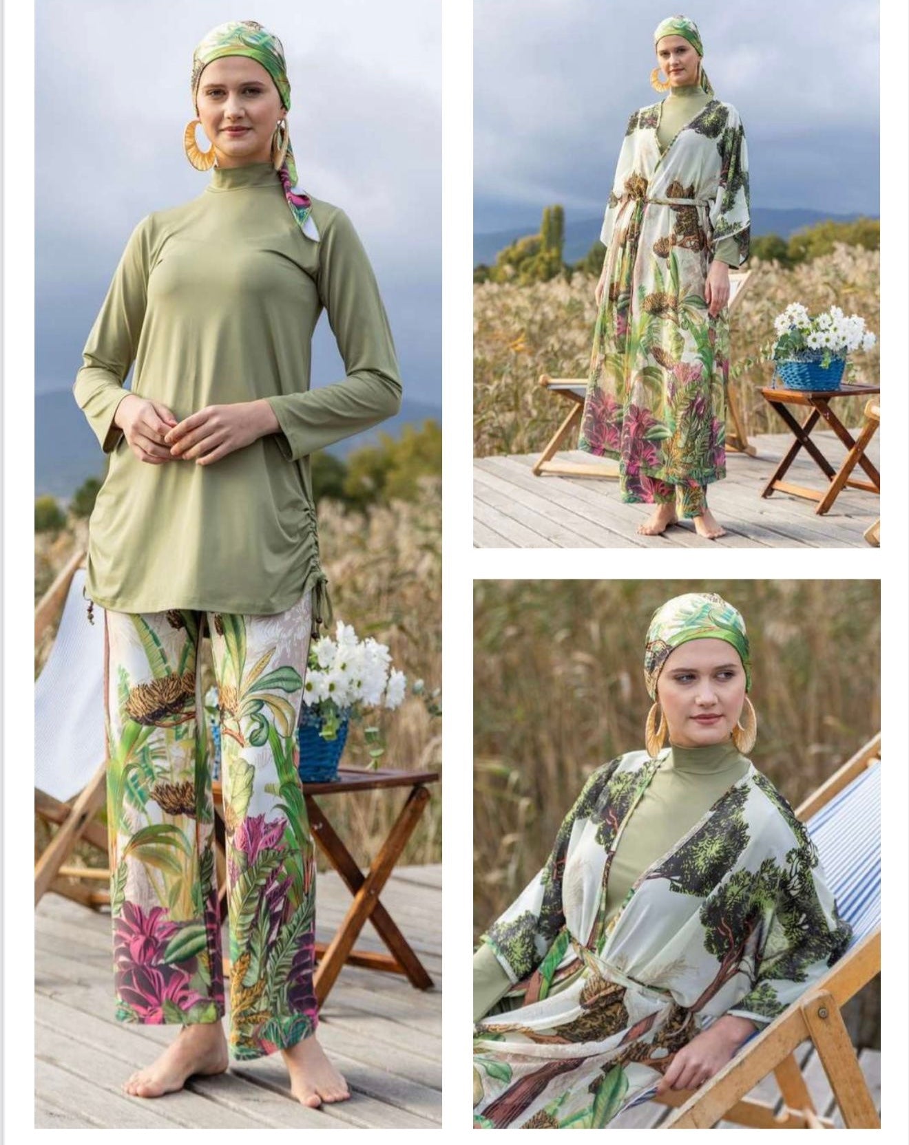Burkini Tesse 4 piezas modelo Nawar🌺