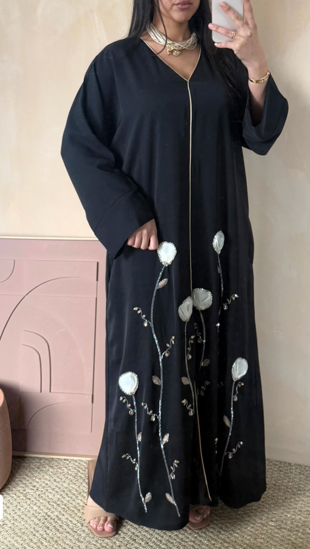 Vestido Abaya Warda🌸