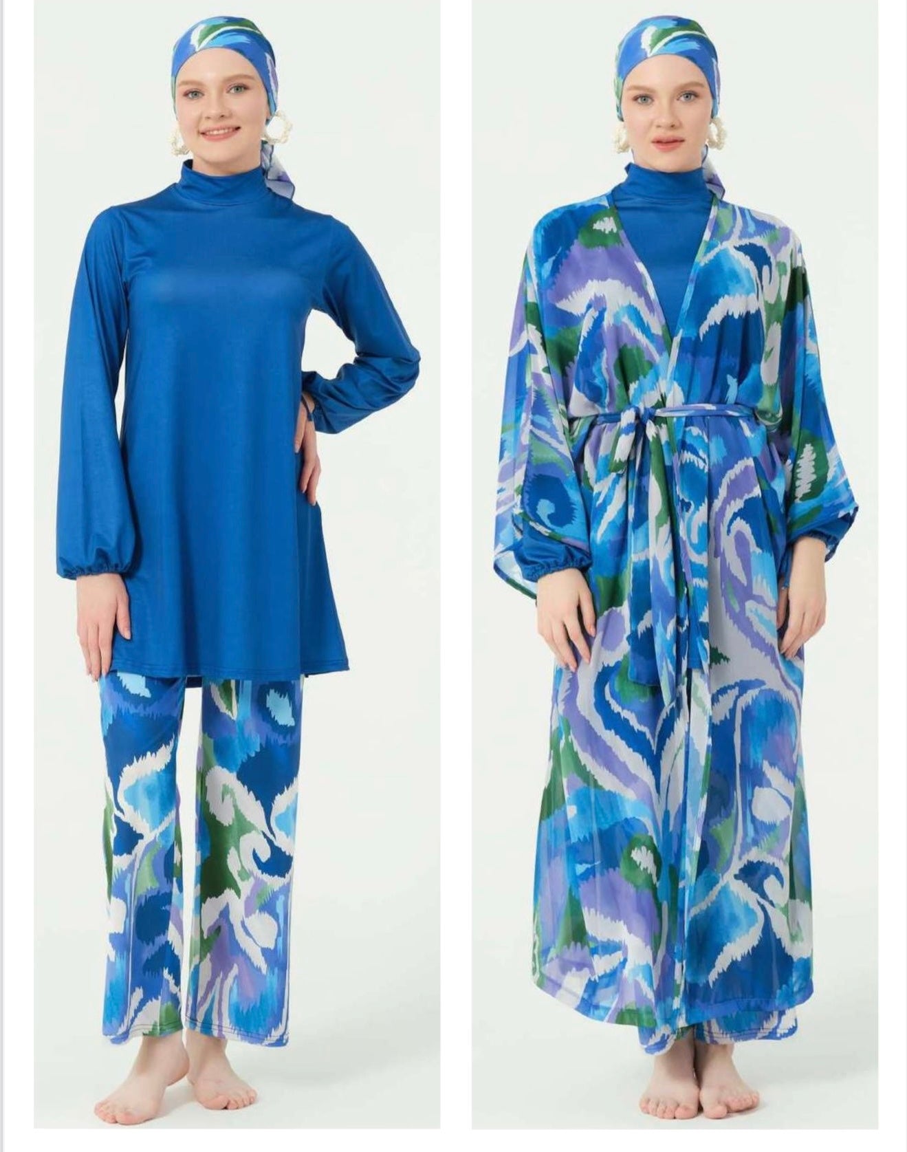 Burkini Tesse 4 piezas Modelo Ines ✨