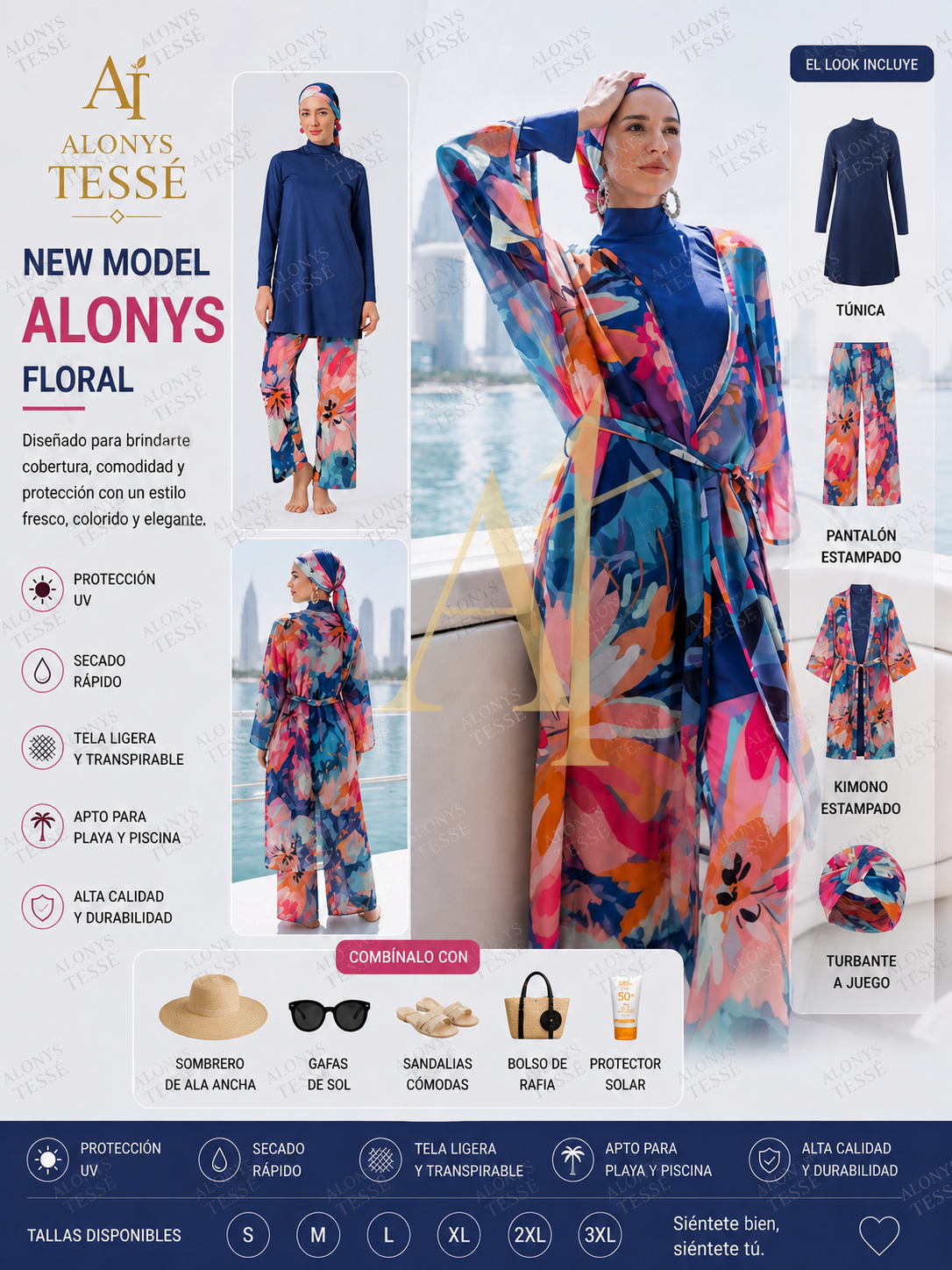 Burkini Flower premium 🌸