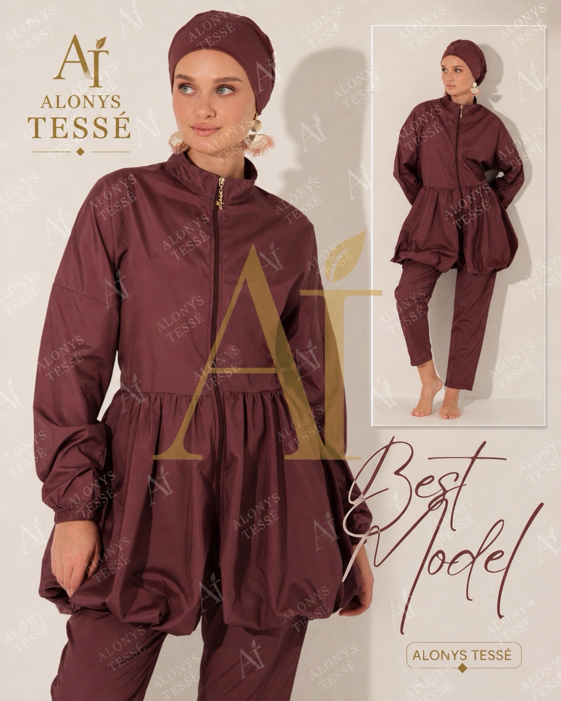 Burkini modelo globo TESSE exclusiva Alonys