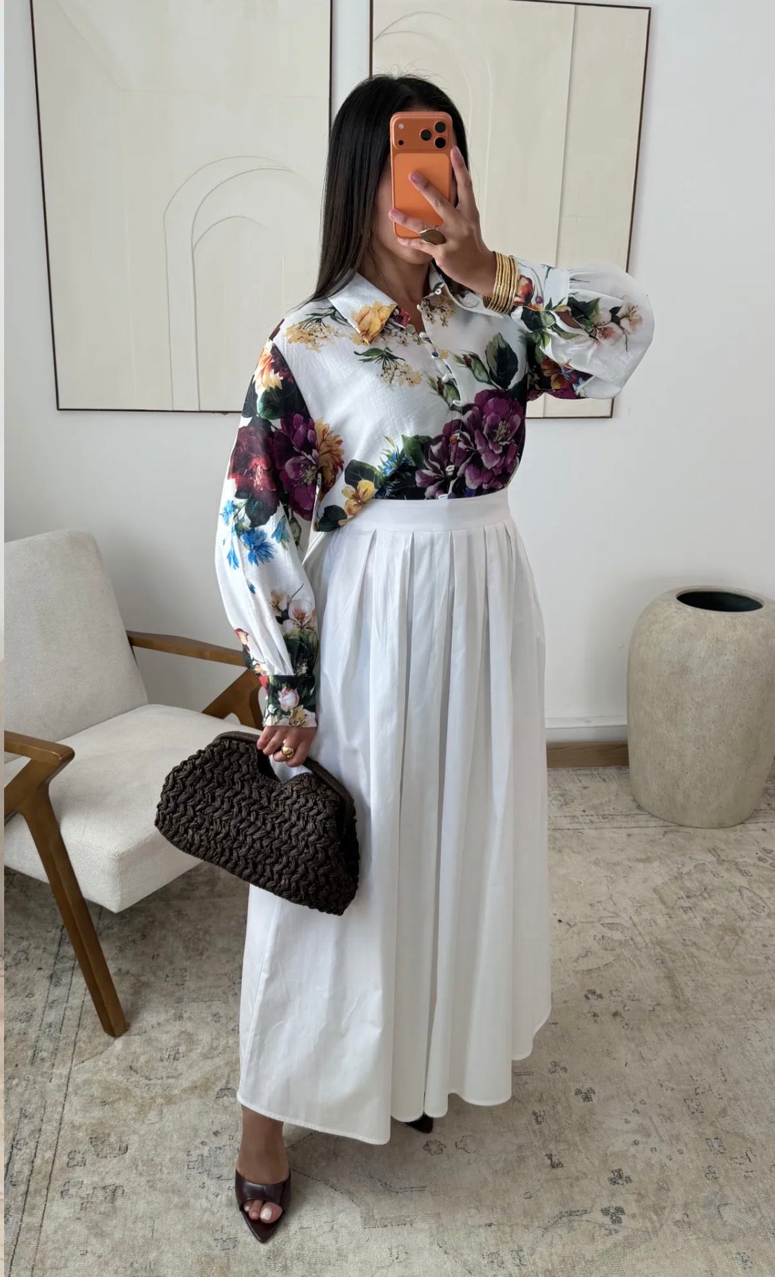 Conjunto lino Naryis 🌸estampado flores térmicas