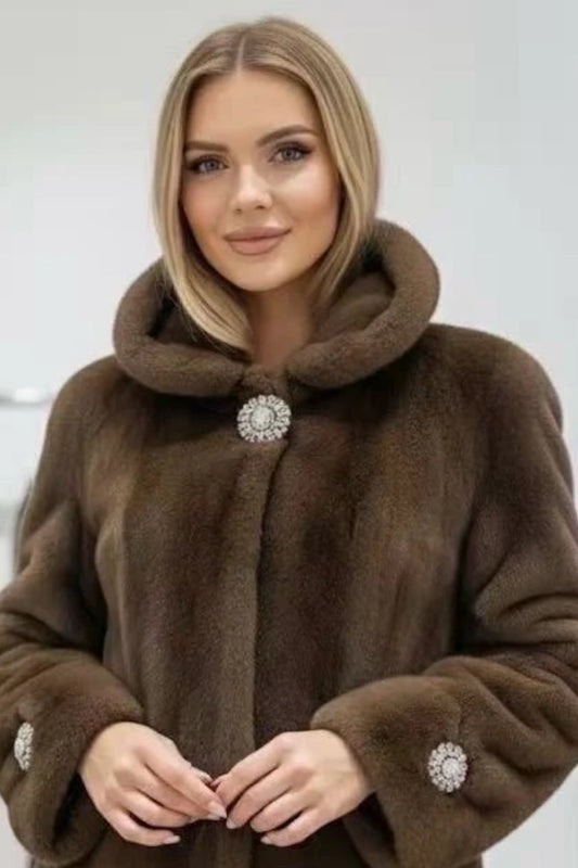Abrigo pelo Luxuri kamila