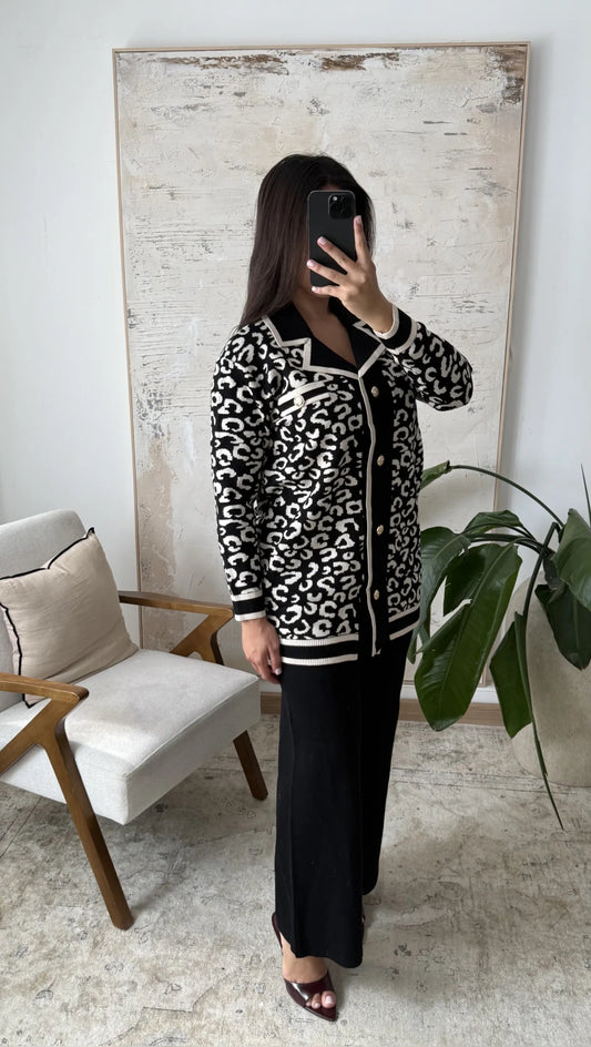 Conjunto Malika cuello solapa