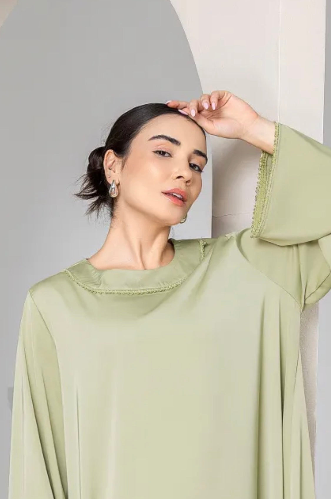 Abaya seda ✨Naryis✨   mamá e hija