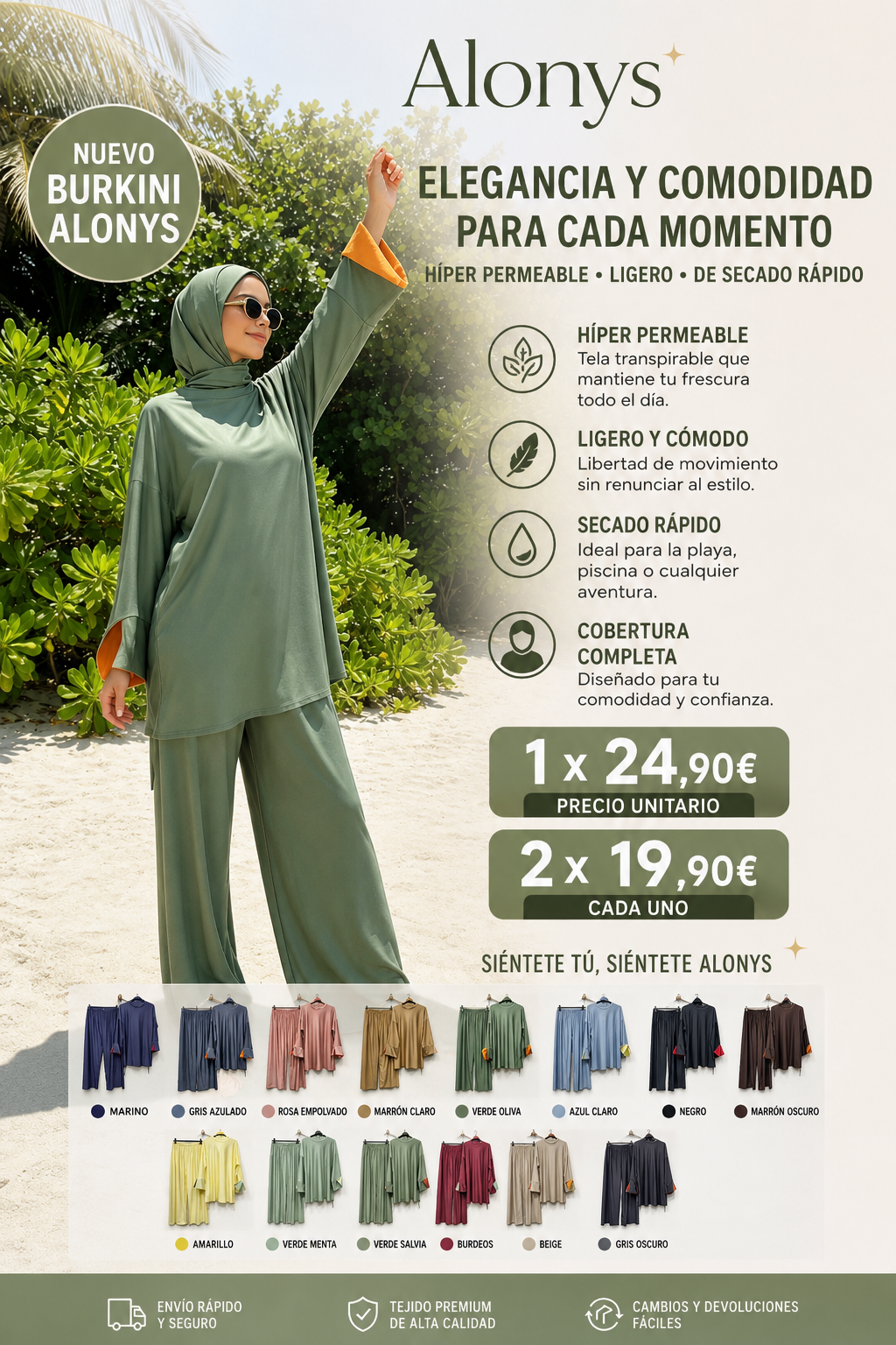 Burkini Mestor By Alonys🌈