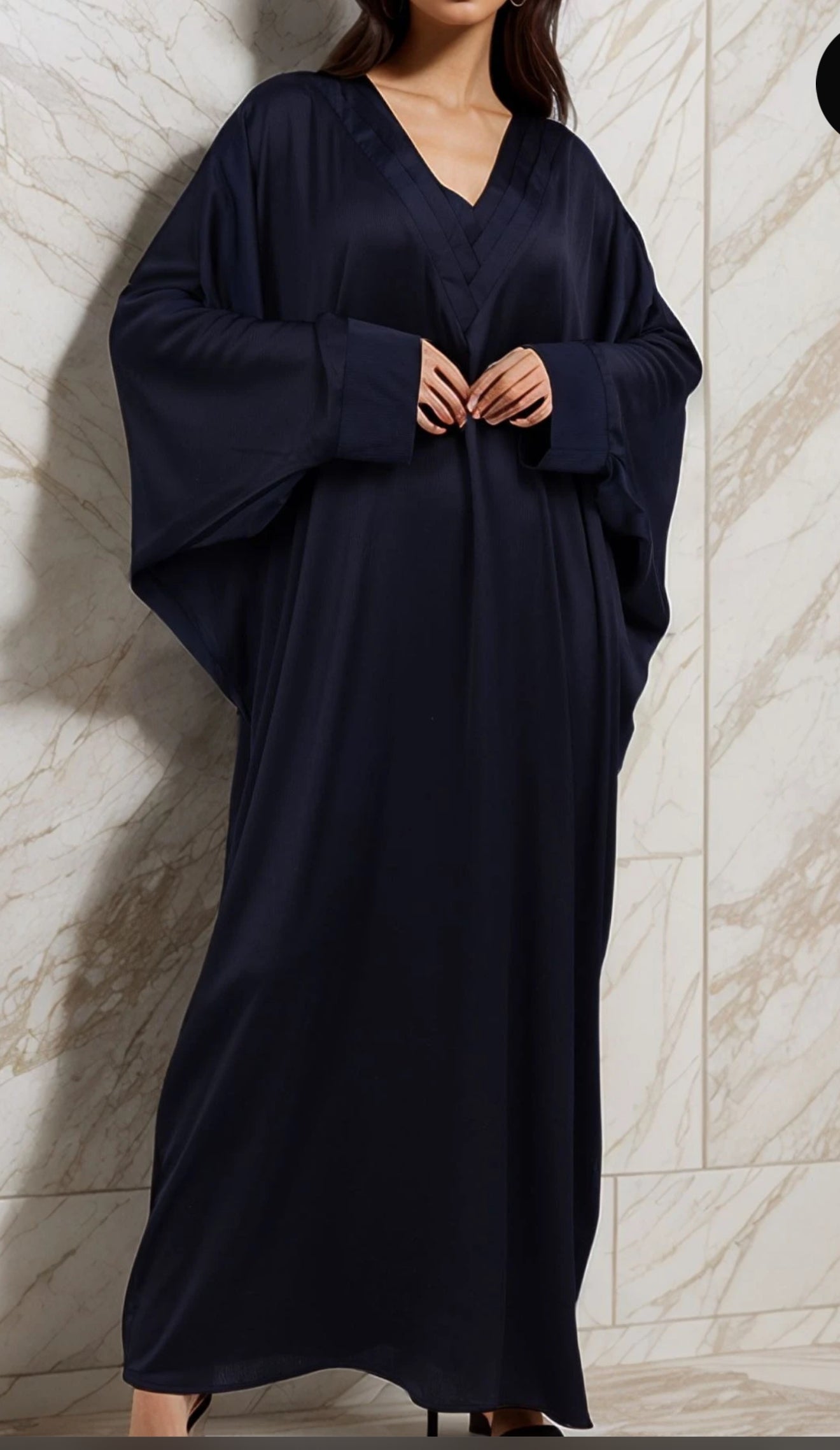Vestido túnica seda Hayat
