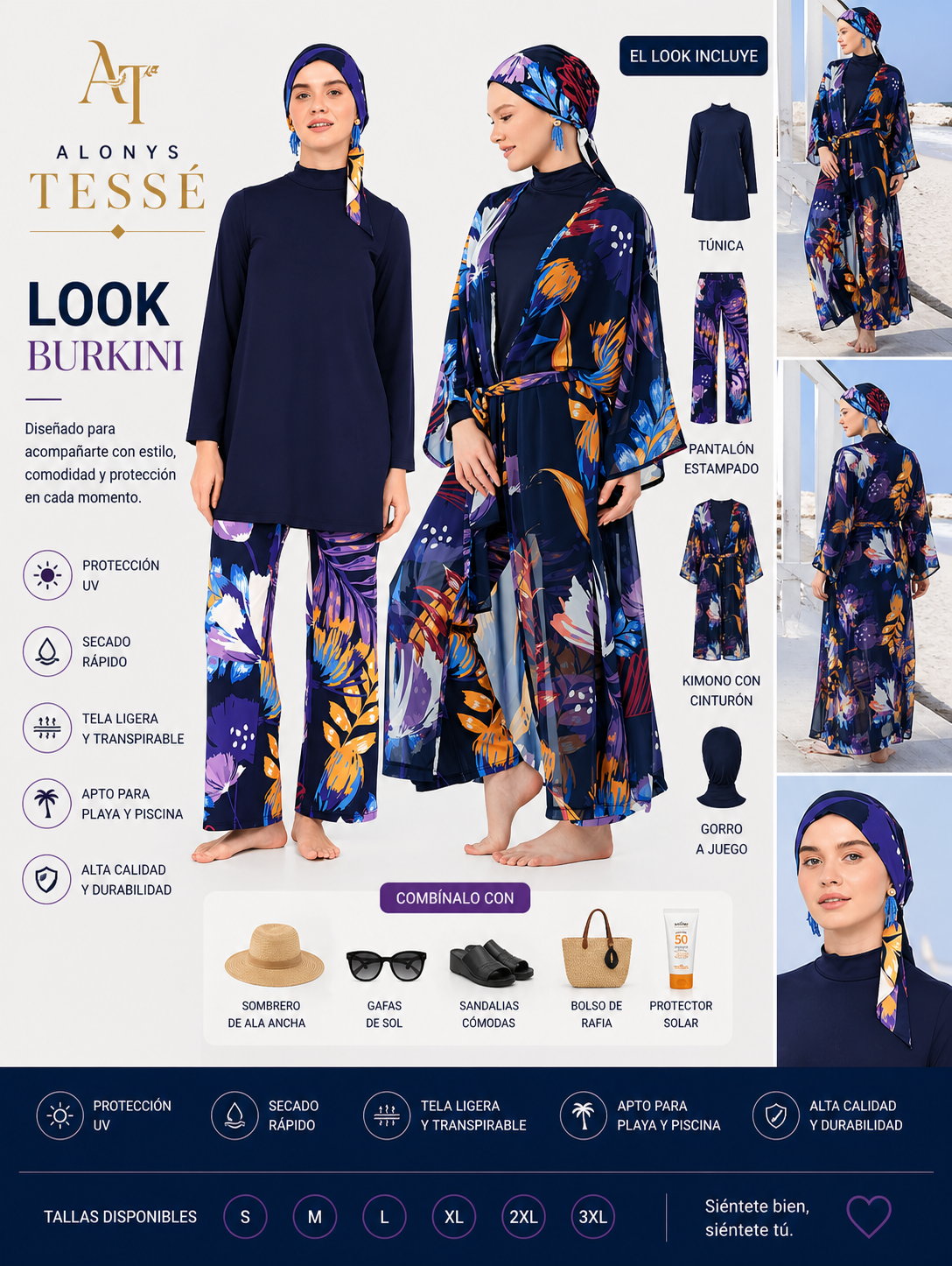 Burkini Tesse By Alonys Modelo Mayssa✨