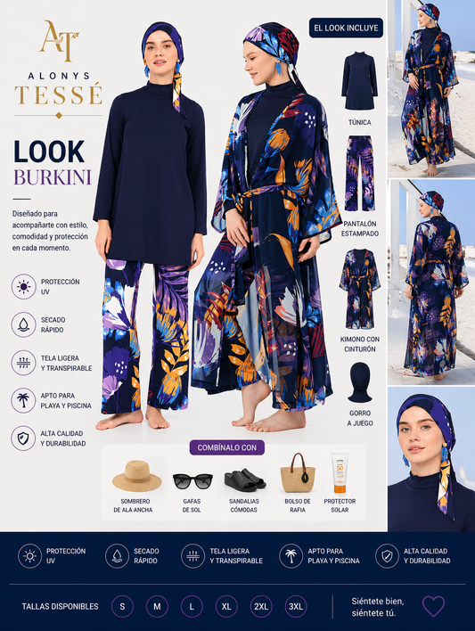 Burkini Tesse By Alonys Modelo Mayssa✨