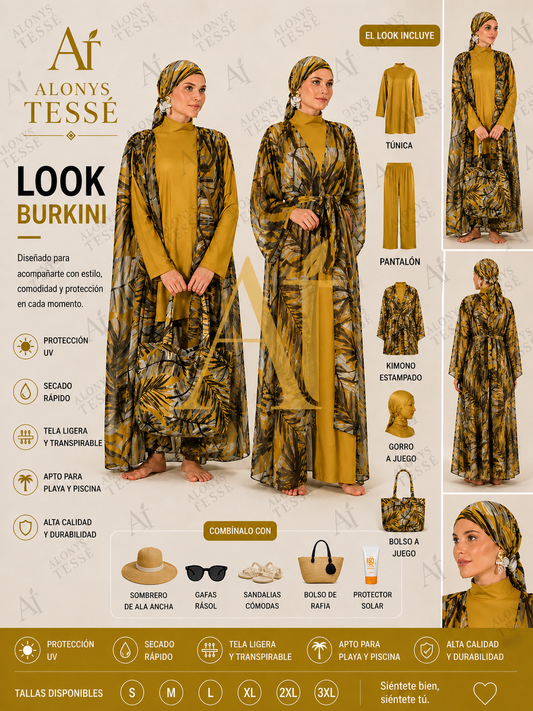 Burkini Golden Palm TESSE