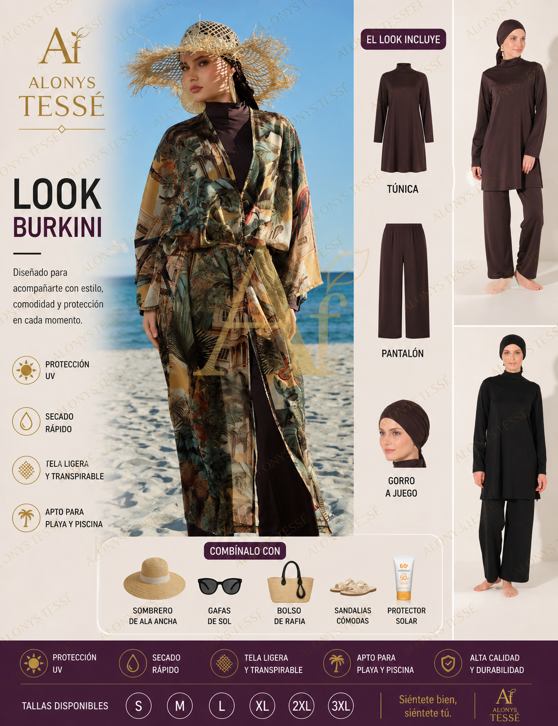 Burkini Topical Tesse by Alonys