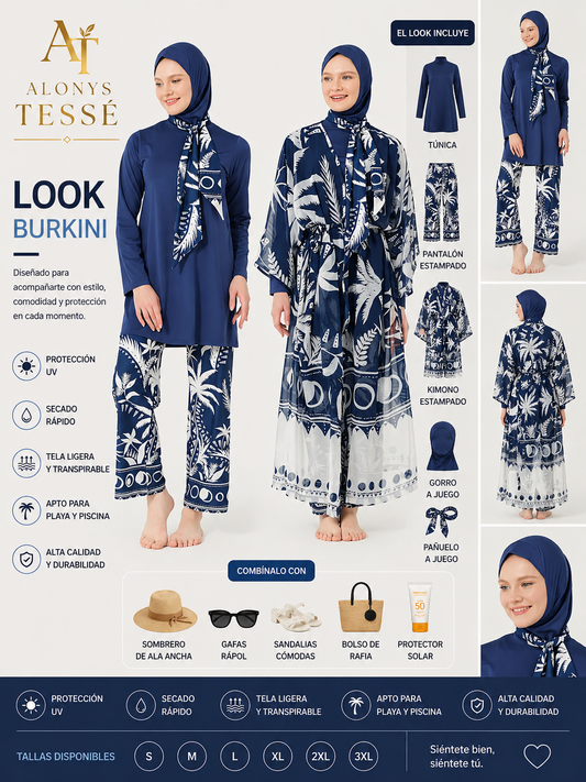 Burkini Tesse modelo Amani✨