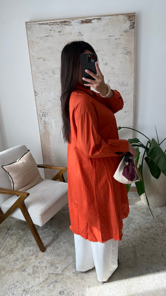 Camisa hijabi popelin Amal