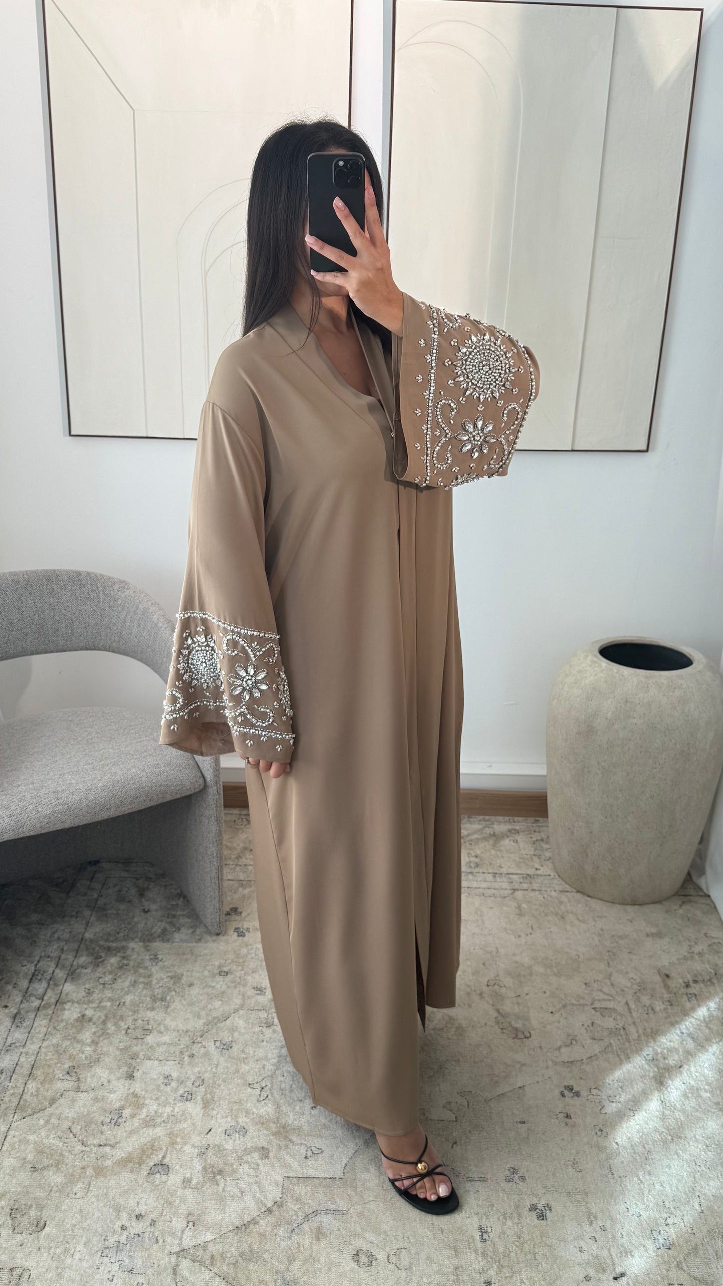 Abaya Luxury ✨🌙colección Ramadán -H552