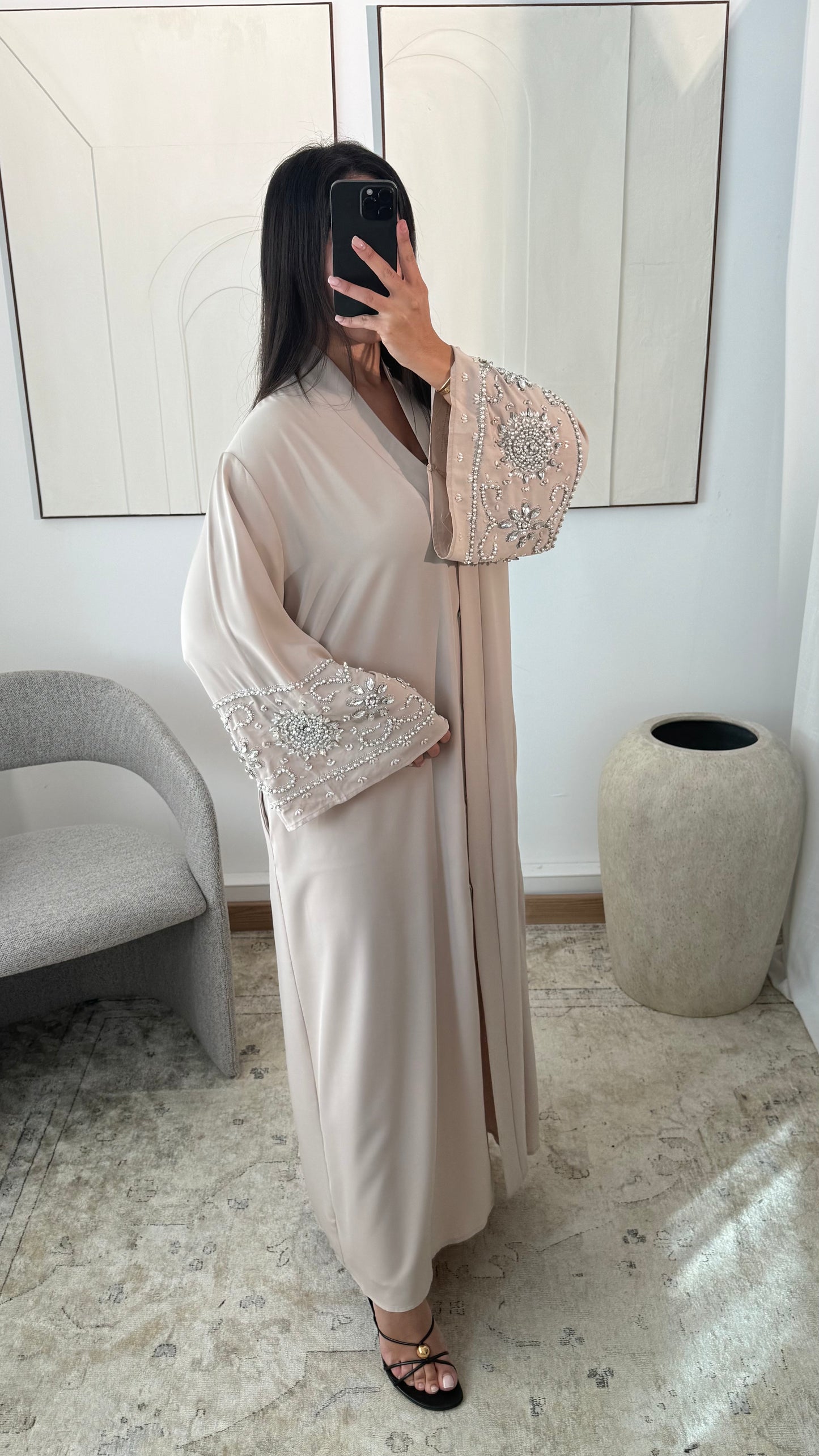 Abaya Luxury ✨🌙colección Ramadán -H552