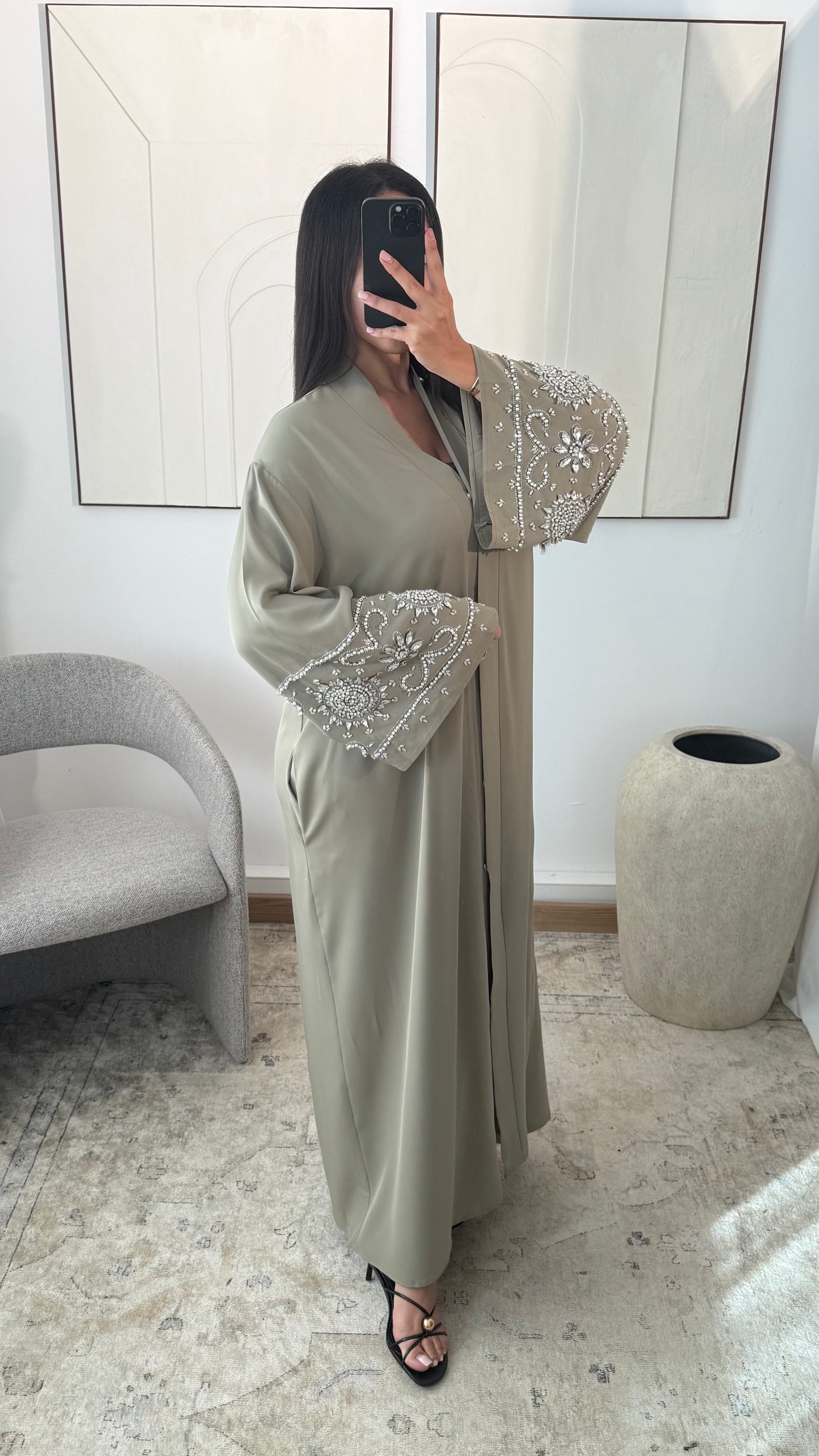 Abaya Luxury ✨🌙colección Ramadán -H552
