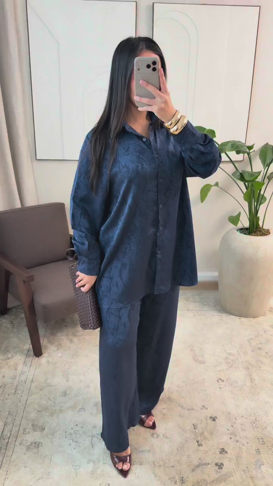 Conjunto seda brocada Luxuri ✨ C.Primavera 🌼